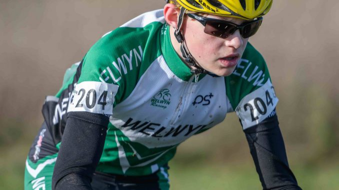 Calum Moir won the final Central League under 14 boys race of the season