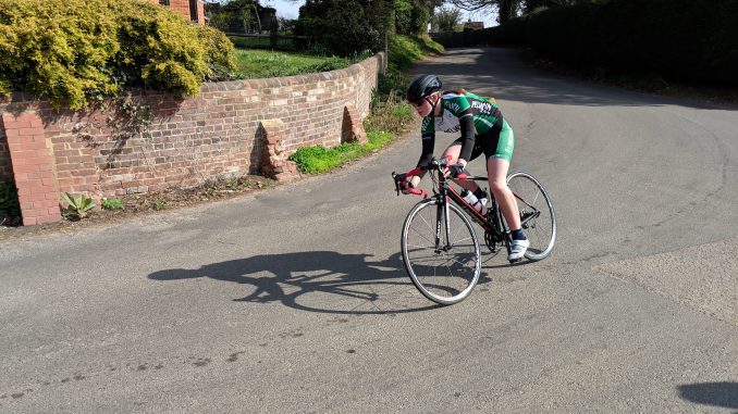 Naomi Holt - Welwyn Hilly TT top female junior rider Naomi Holt - Welwyn Hilly TT top female junior rider